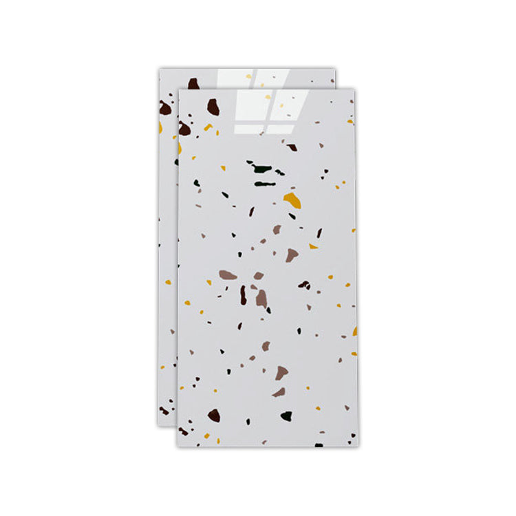 Floor Wall Tile Marble Pattern Wallpaper Rectangular Bathroom Kitchen Wallpaper