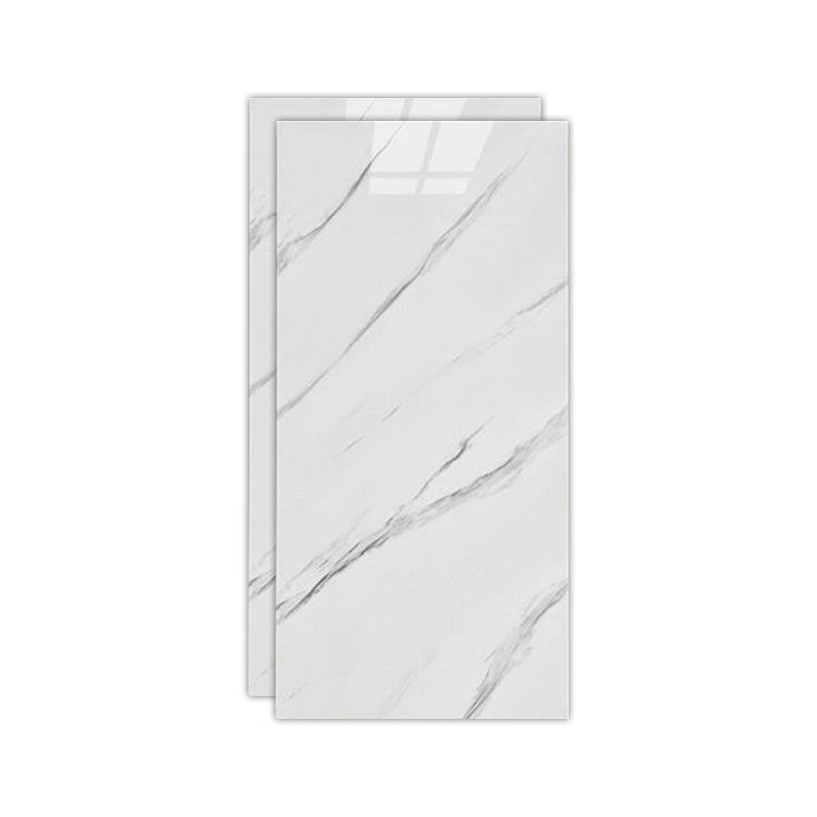 Floor Wall Tile Marble Pattern Wallpaper Rectangular Bathroom Kitchen Wallpaper