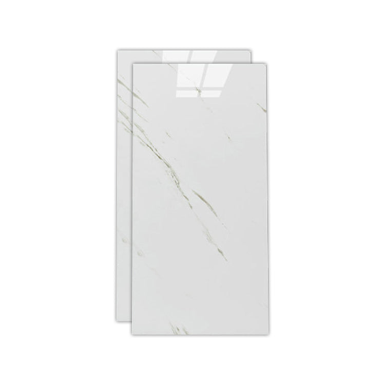 Floor Wall Tile Marble Pattern Wallpaper Rectangular Bathroom Kitchen Wallpaper