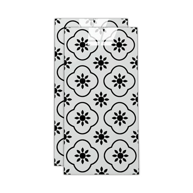 Floor Wall Tile Marble Pattern Wallpaper Rectangular Bathroom Kitchen Wallpaper