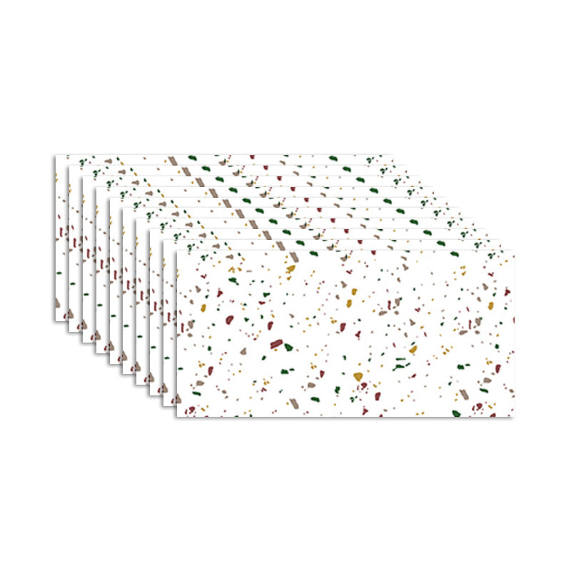 PVC Tile Peel and Stick Tile Kitchen Waterproof Backsplash Peel and Stick Wall Tile