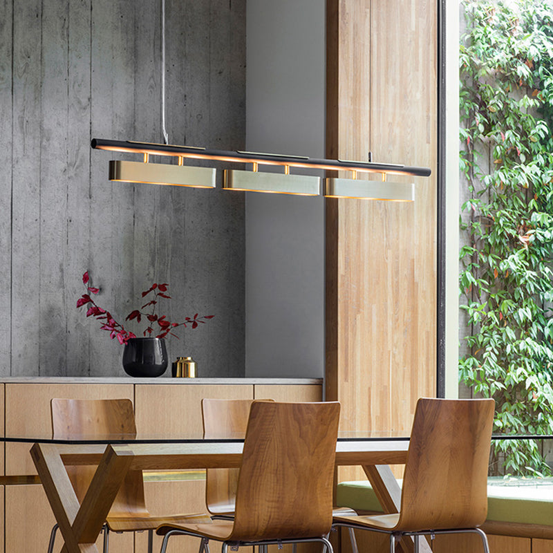 Modern Gold Shade Chandelier Lamp Metal Ceiling Pendant Light for Kitchen