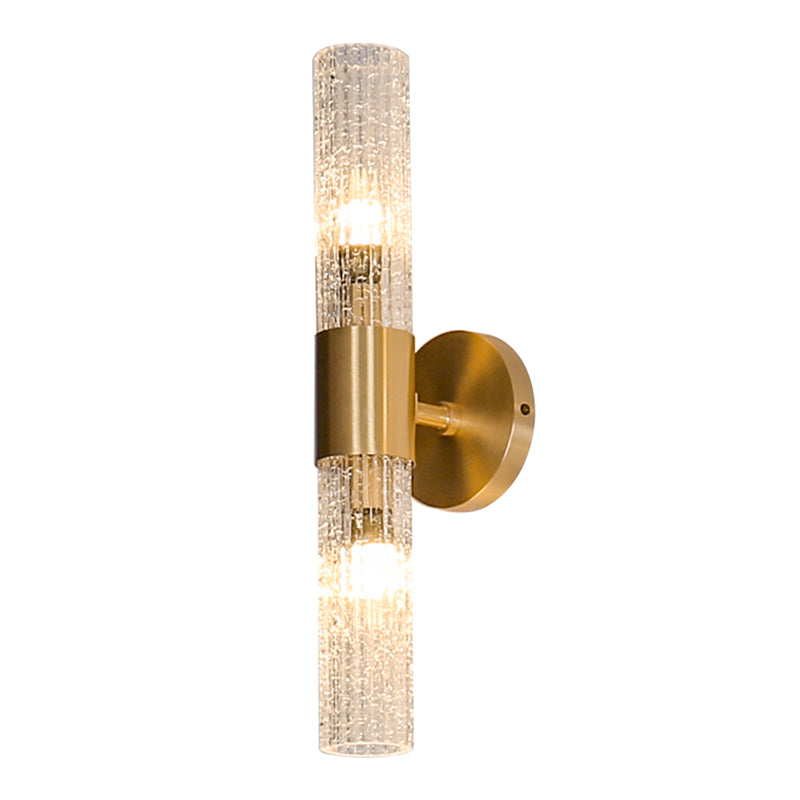 Modern Wall Light Fixture Minimalist Wall Light Sconce with Glass Shade for Bedroom