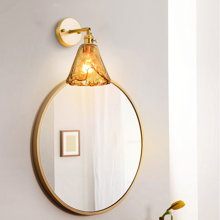 Modern Wall Lamp Geometric 1 Light Wall Vanity Lights for Bathroom