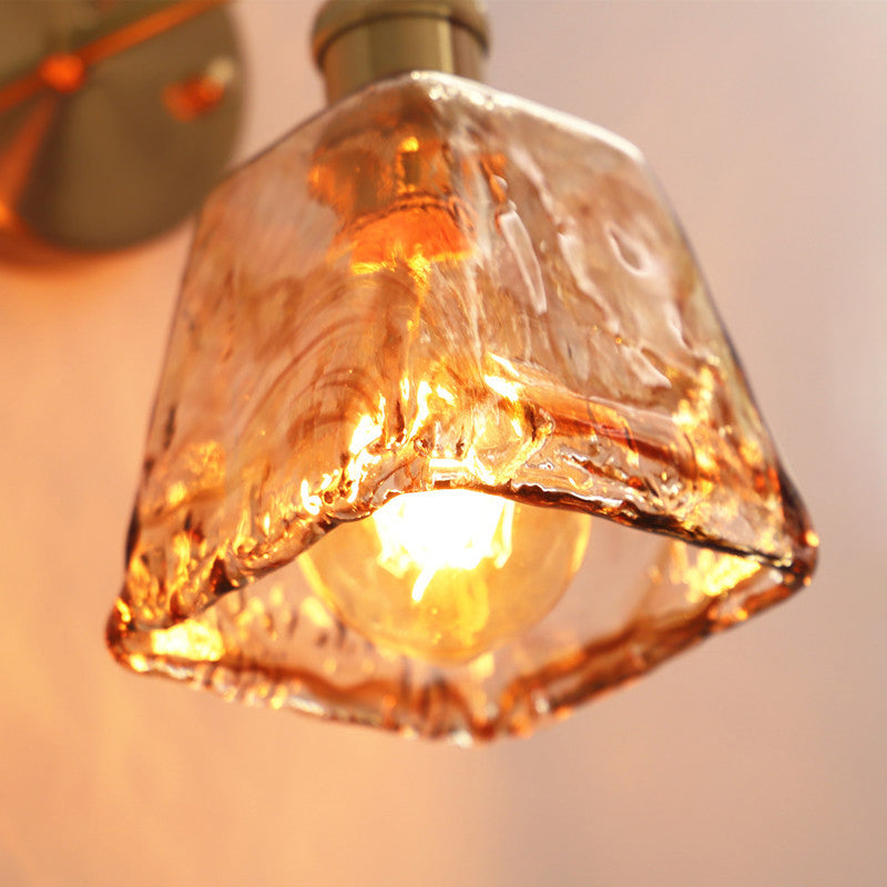 Modern Wall Lamp Geometric 1 Light Wall Vanity Lights for Bathroom