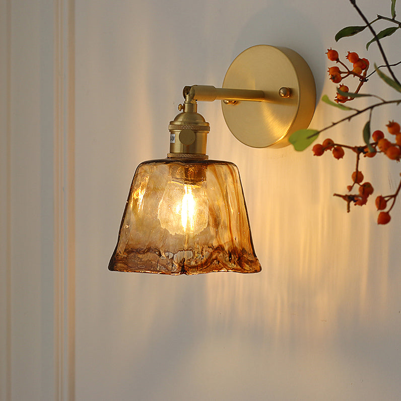 Modern Wall Lamp Geometric 1 Light Wall Vanity Lights for Bathroom