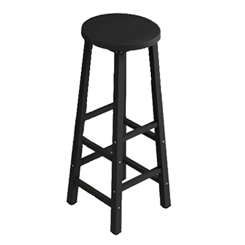 Industrial Rectangle Wood Counter Table 3/4 Pieces Bar Table Set for Cafe