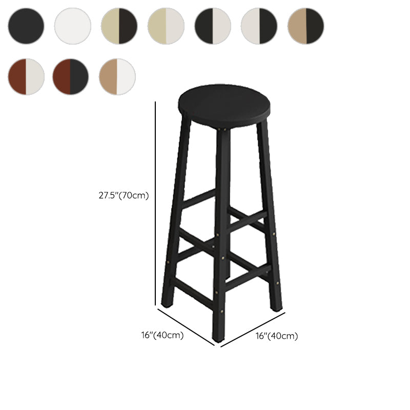 Industrial Rectangle Wood Counter Table 3/4 Pieces Bar Table Set for Cafe