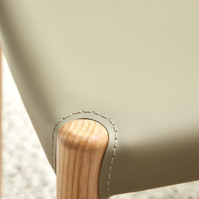 Modern Simple Side Chair Solid Wood Frame Side Dining Chair for Dining Room