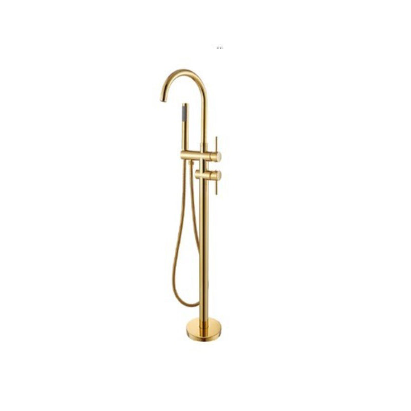 Floor Standing Bathroom Faucet Handheld Shower Bathtub Faucet