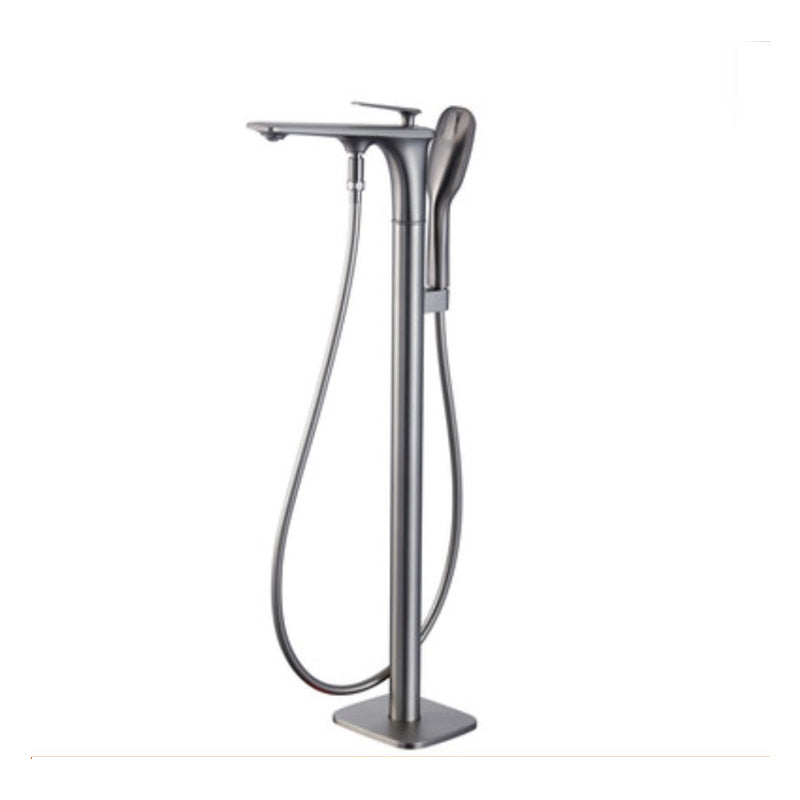Floor Standing Bathroom Faucet Handheld Shower Bathtub Faucet