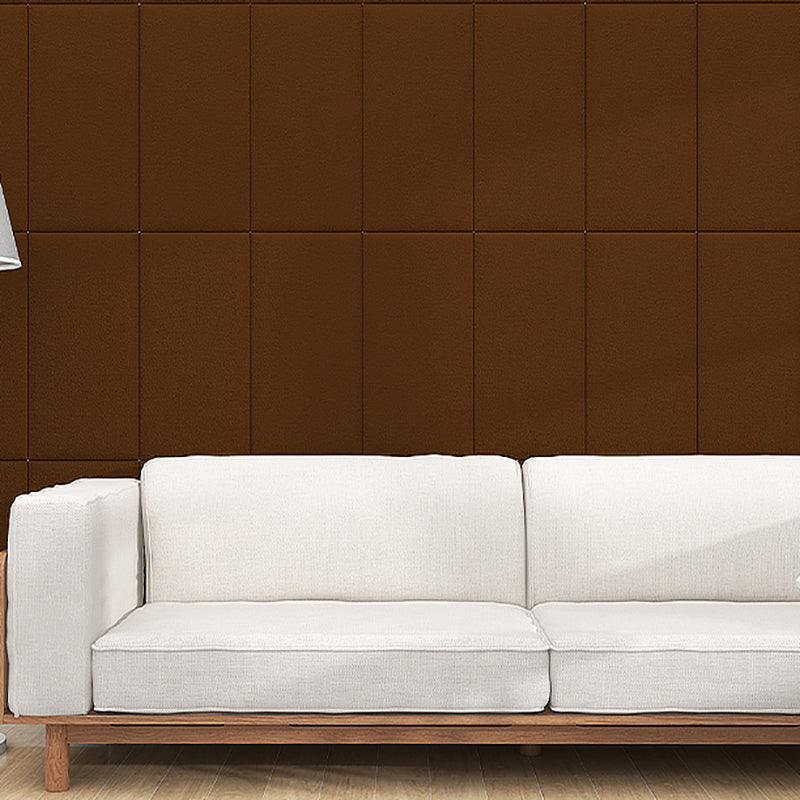 Modern Style Wall Paneling Peel and Stick Wall Paneling with Upholstered