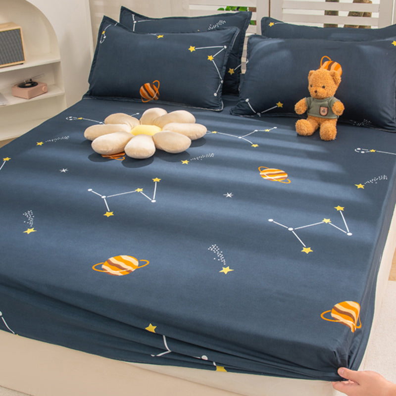 Modern Style Non-Pilling Sheet Floral Pattern Ultra-Soft Breathable Sheet