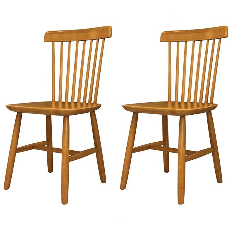 Round Dining Table Set with Wooden Chairs 1/2/5/11 Pcs Modern Solid Wood Dining Set