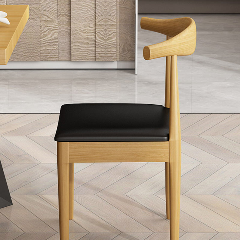 Industrial LightWood Dinette Set 1/2/7 Pcs Solid Wood Furniture for Home