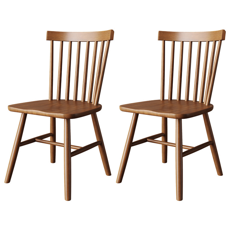 Modern Style Dinette Set 1/2/4/5 Pcs Round Solid Wood Dinette Table with Dining Chair