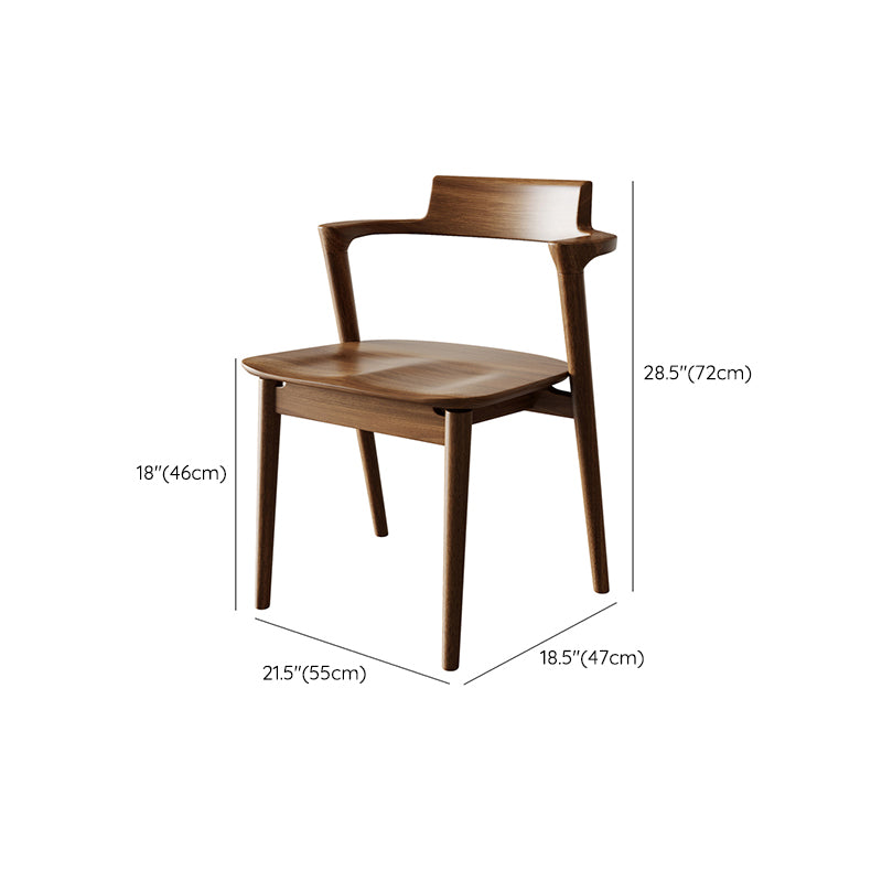 Modern Style Dinette Set 1/2/4/5 Pcs Round Solid Wood Dinette Table with Dining Chair