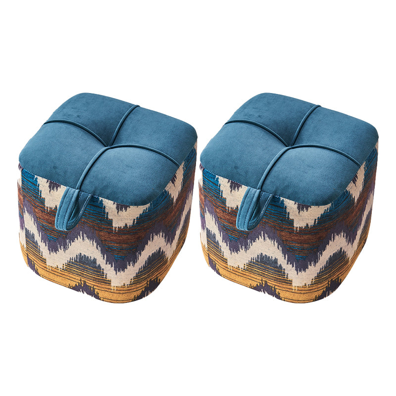 Fabric Standard Stool Modern Style Simple Household Foot Stool