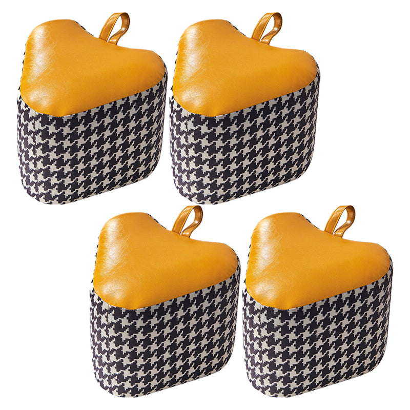 Fabric Standard Stool Modern Style Simple Household Foot Stool