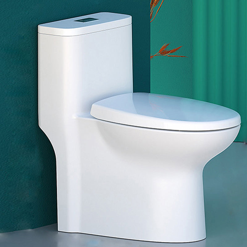 Modern Floor Mounted Toilet Slow Close Seat Included Toilet Bowl for Bathroom