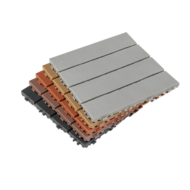 Modern Style WPC Flooring Anti-corrosion Square Wood Flooring