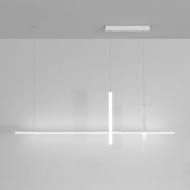 Modern White/Black Kitchen Island Lighting LED Ceiling Light for Dining Room