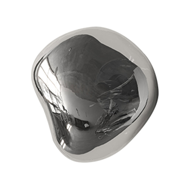 Industrial Glass Globe Shade Wall Lighting Fixtures 1-Light Wall Lamp for Living Room