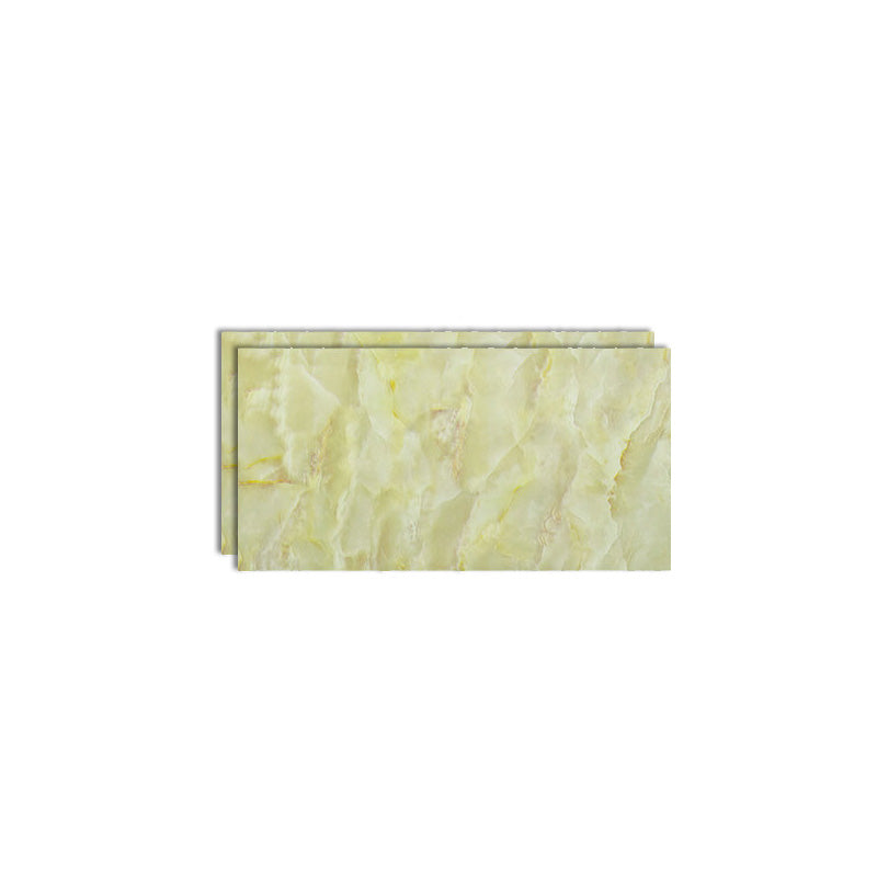 Single Tile Wallpaper Modern PVC Peel and Stick Wall Tile with Rectangular Shape