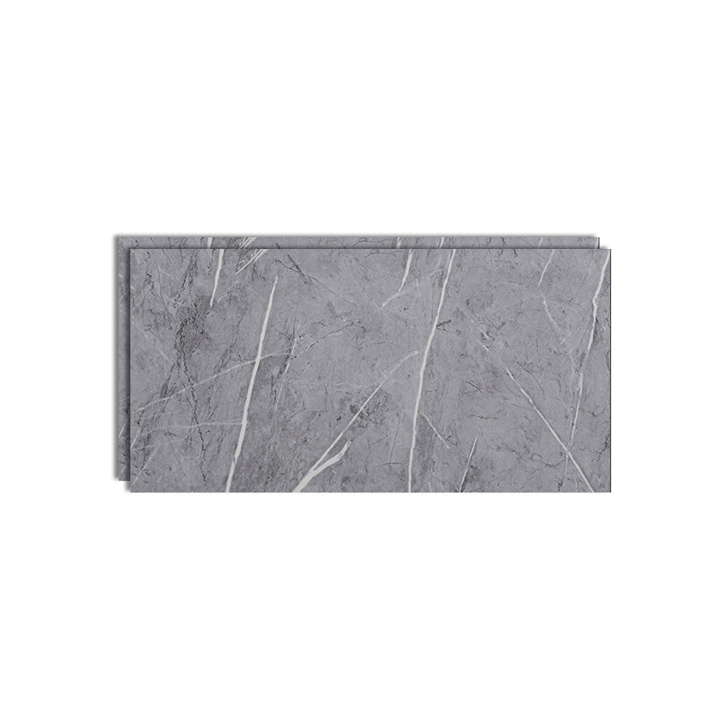 Single Tile Wallpaper Modern PVC Peel and Stick Wall Tile with Rectangular Shape