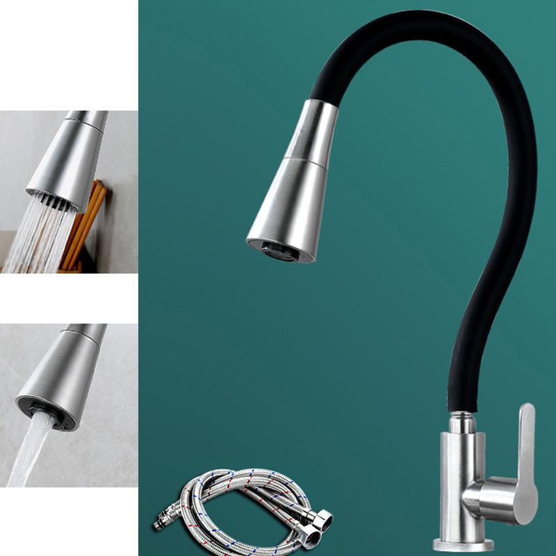 Modern Universal Tube Water Filler One Handle High Arch Kitchen Faucet
