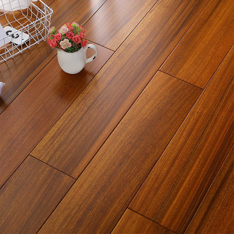 Modern Style Wood Flooring Scratch Resistant Rectangle Nail Wood Flooring