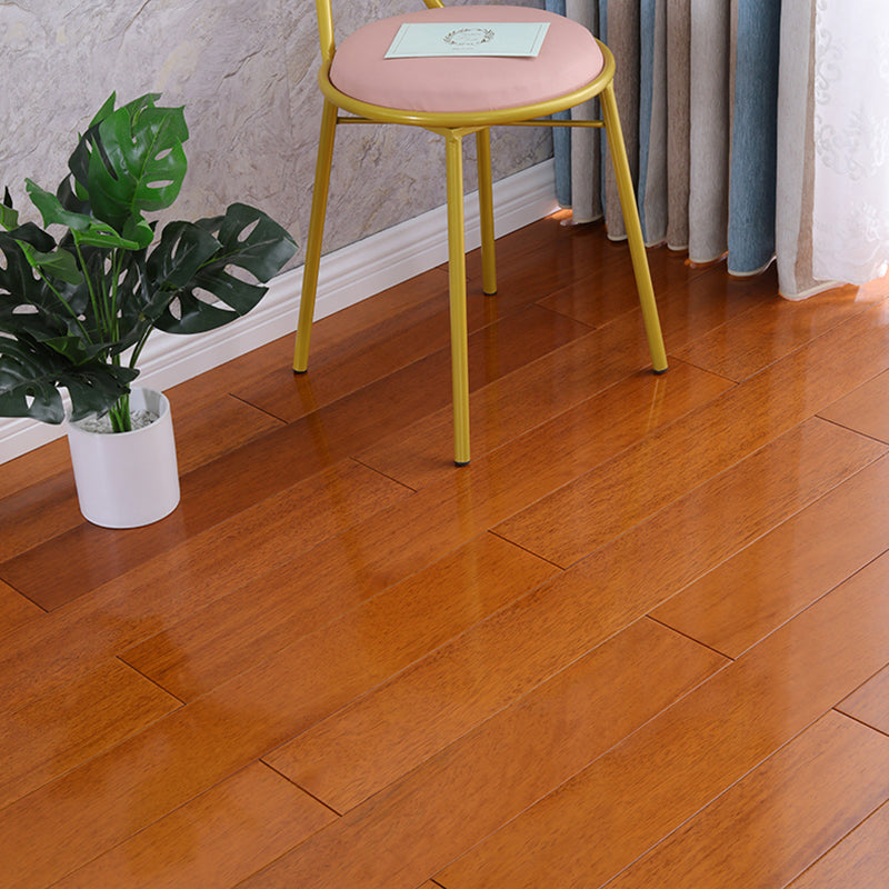 Modern Style Wood Flooring Scratch Resistant Rectangle Nail Wood Flooring