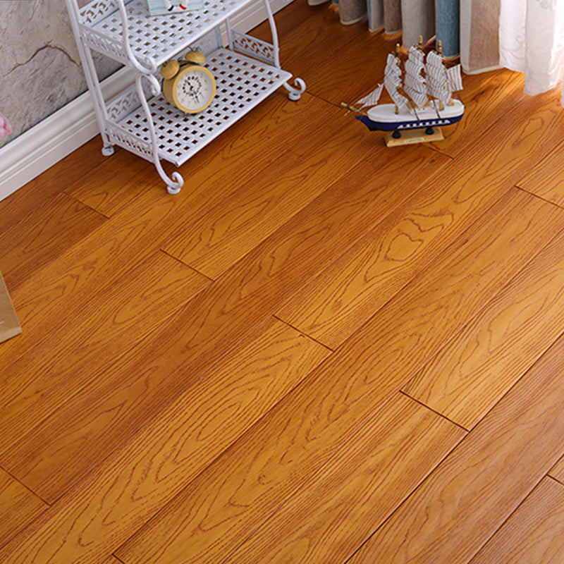 Modern Style Wood Flooring Scratch Resistant Rectangle Nail Wood Flooring