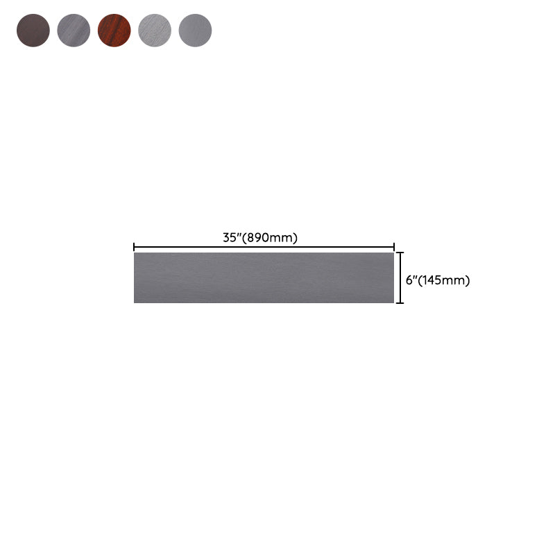 Modern Style Wood Flooring Scratch Resistant Rectangle Nail Wood Flooring