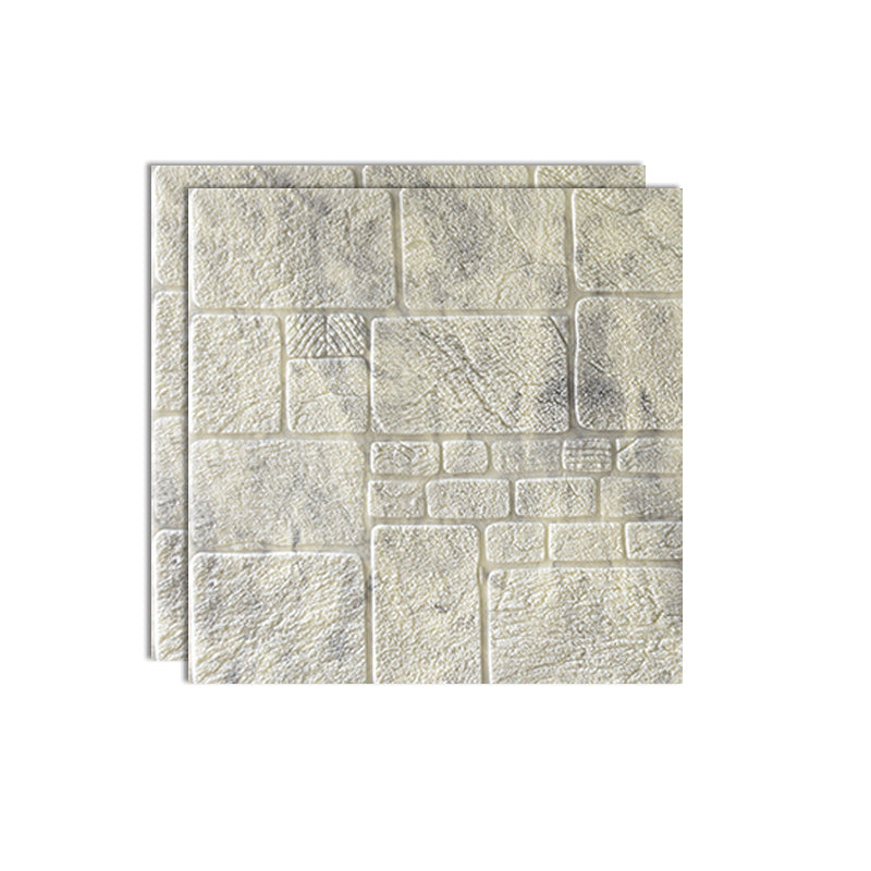 Modern Wall Paneling 3D Bricks Peel and Stick Waterproof Wall Paneling