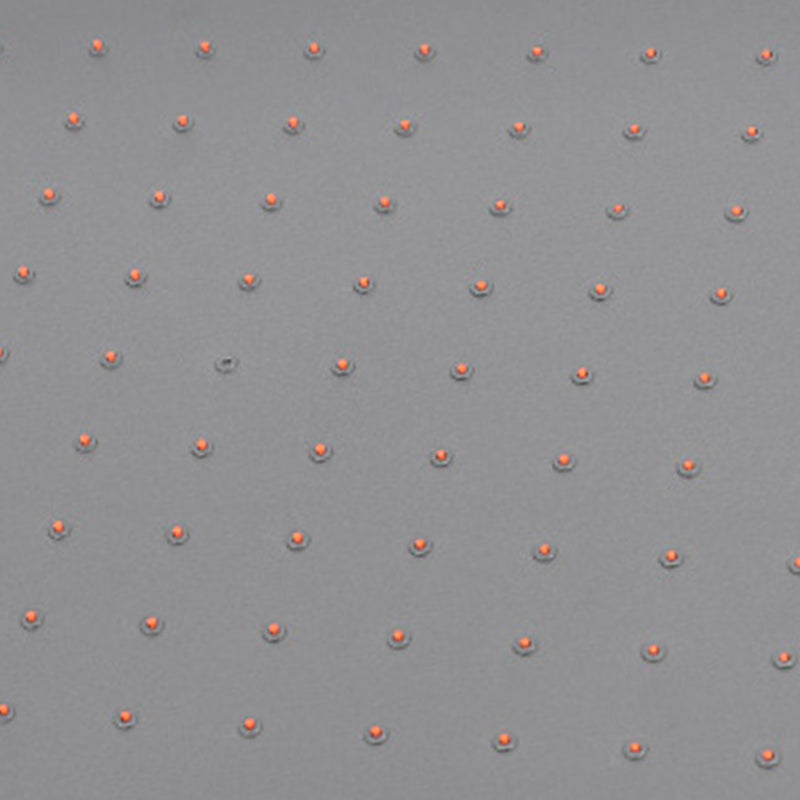 Rectangle Grey Shower Head Combo Standard Spray Pattern Showerhead