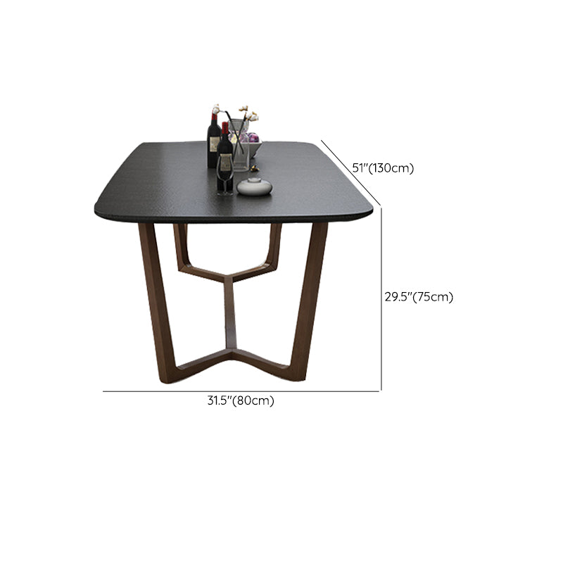 Black and Brown Dining Room Table Contemporary Dining Site Table