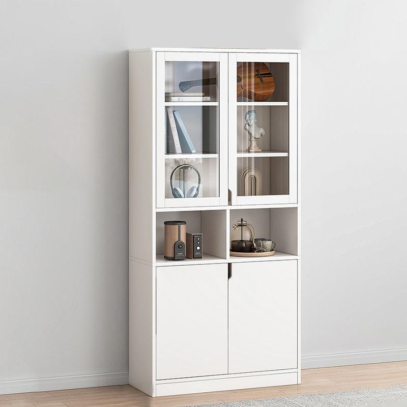 Contemporary Manufactured Wood Accent Cabinet Rectangle Accent Cabinet