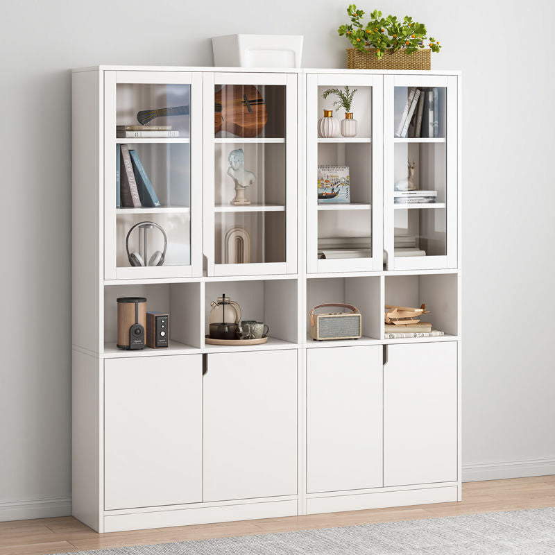 Contemporary Manufactured Wood Accent Cabinet Rectangle Accent Cabinet