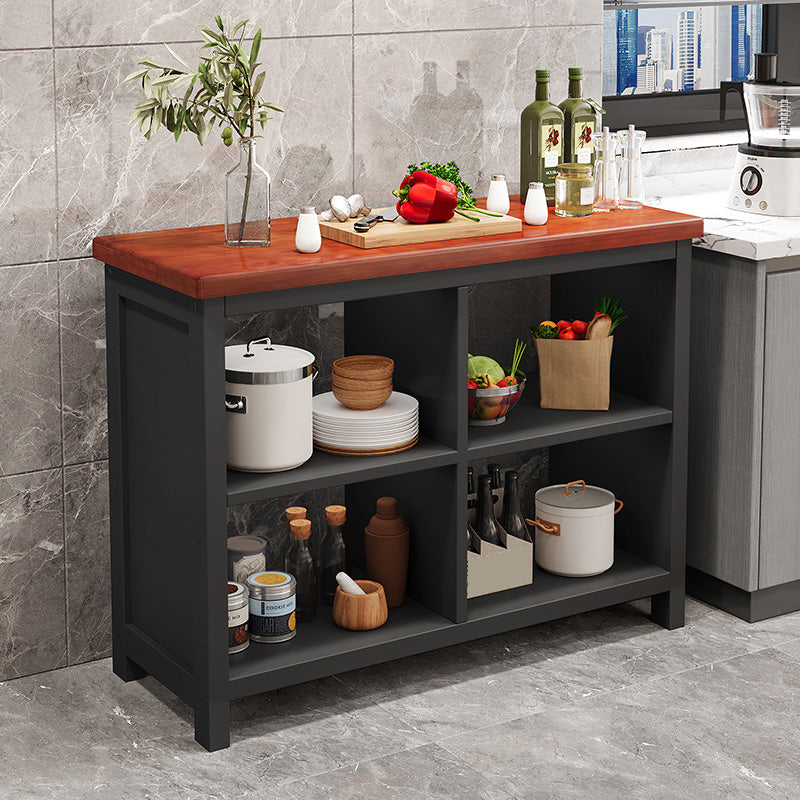 Modern Home Dining Kitchen Island Table Rectangular Prep Table