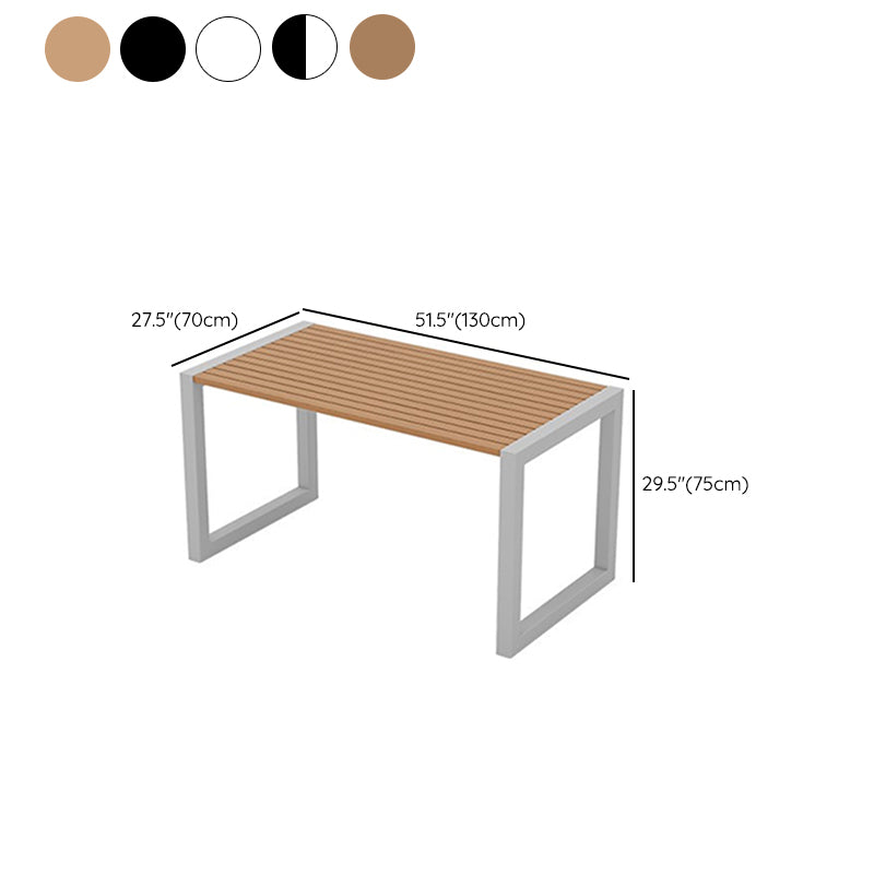 Modern Style 1/3 Pcs Dining Set Wood Rectangular Dining Table Set