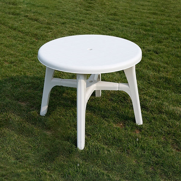 Modern Geometric Waterproof Courtyard Table Plastic Outdoor Table