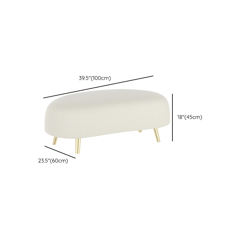 White Durable Sectional Sofas Cushion Solid Wood Sofa for Living Room