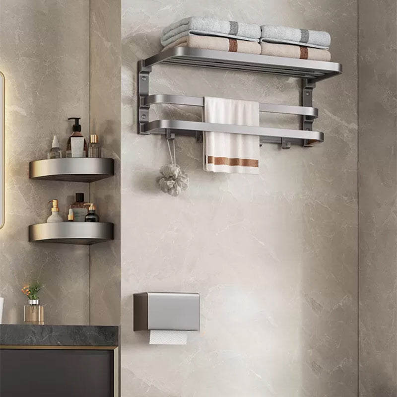 Traditional Bathroom Accessory As Individual Or As a Set in Grey