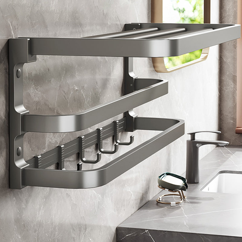 Traditional Bathroom Accessory As Individual Or As a Set in Grey