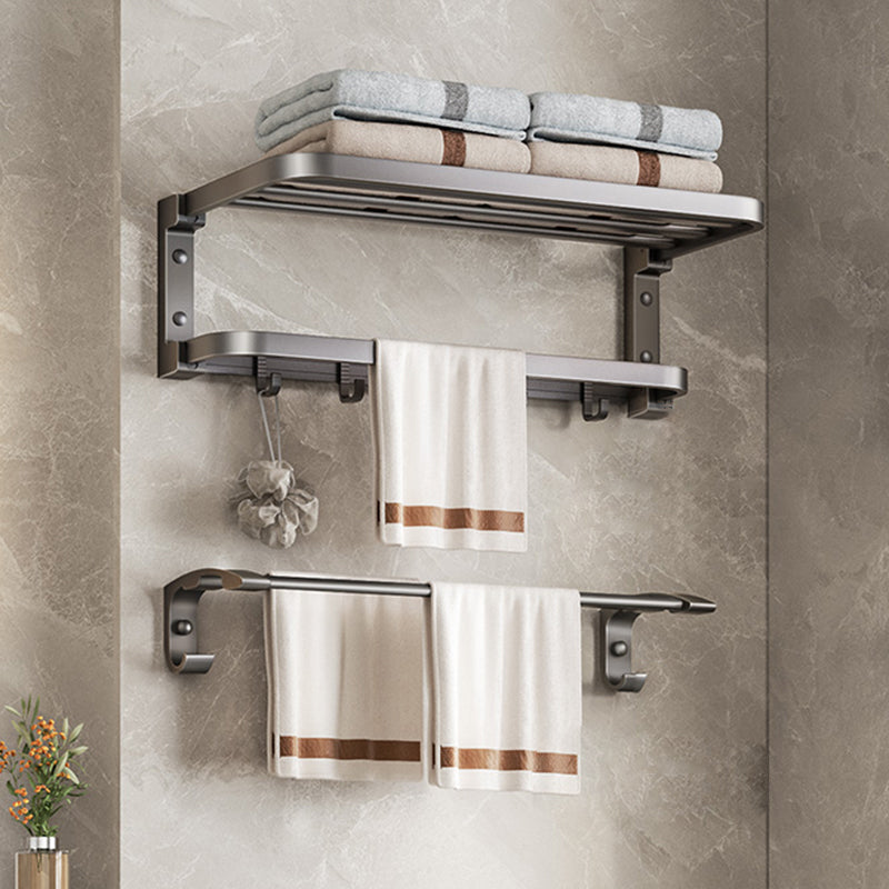 Traditional Bathroom Accessory As Individual Or As a Set in Grey