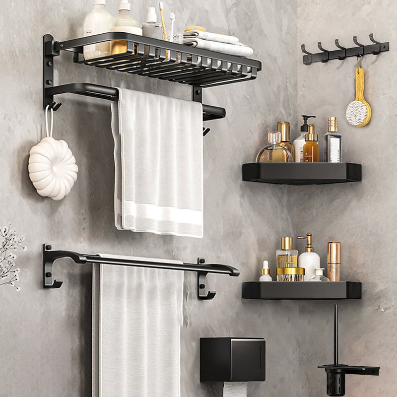 Traditional Black Bathroom Accessory As Individual Or As a Set