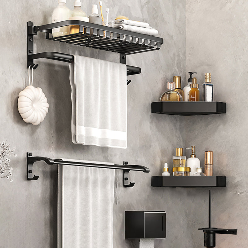 Traditional Black Bathroom Accessory As Individual Or As a Set