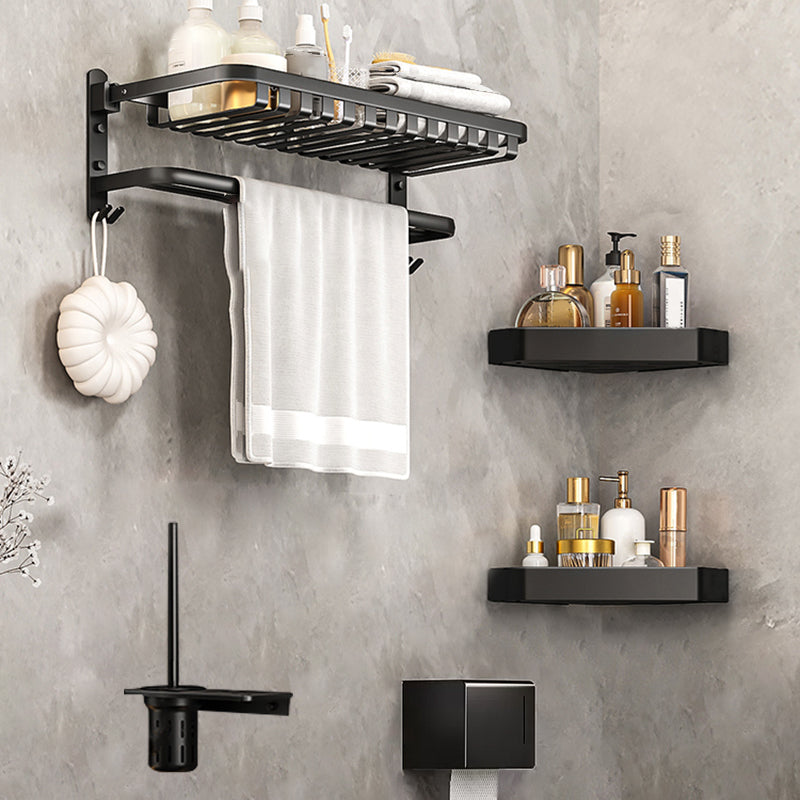 Traditional Black Bathroom Accessory As Individual Or As a Set