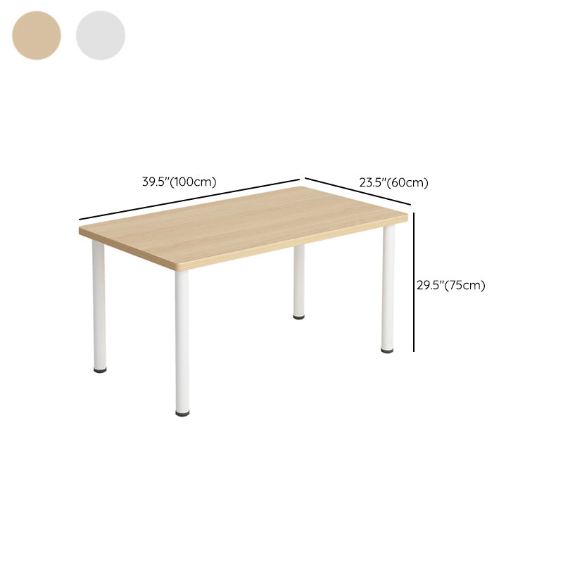 Modern 1/4/5 Pieces Dining Table Rectangle Wood Furniture for Restaurant